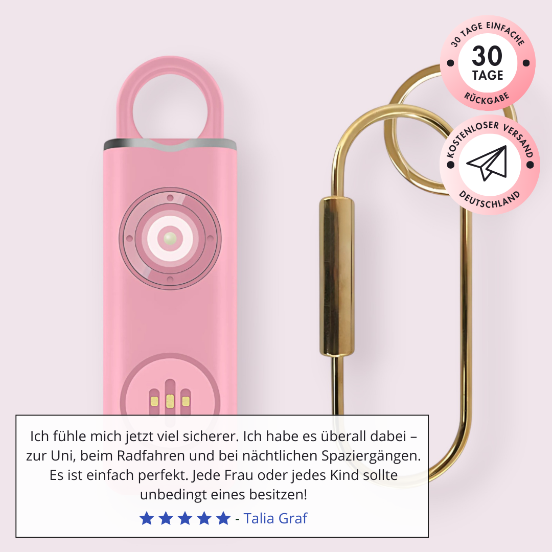 Schütze dich mit dem SecuraAlarm™ – Einfach, Effektiv, Sicher